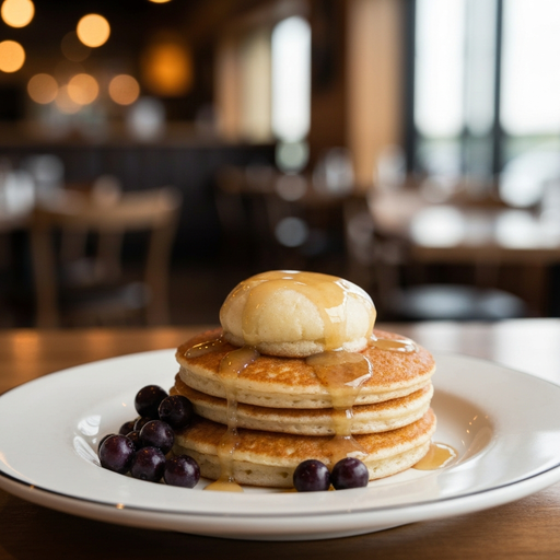 Lemon Blueberry Pancakes