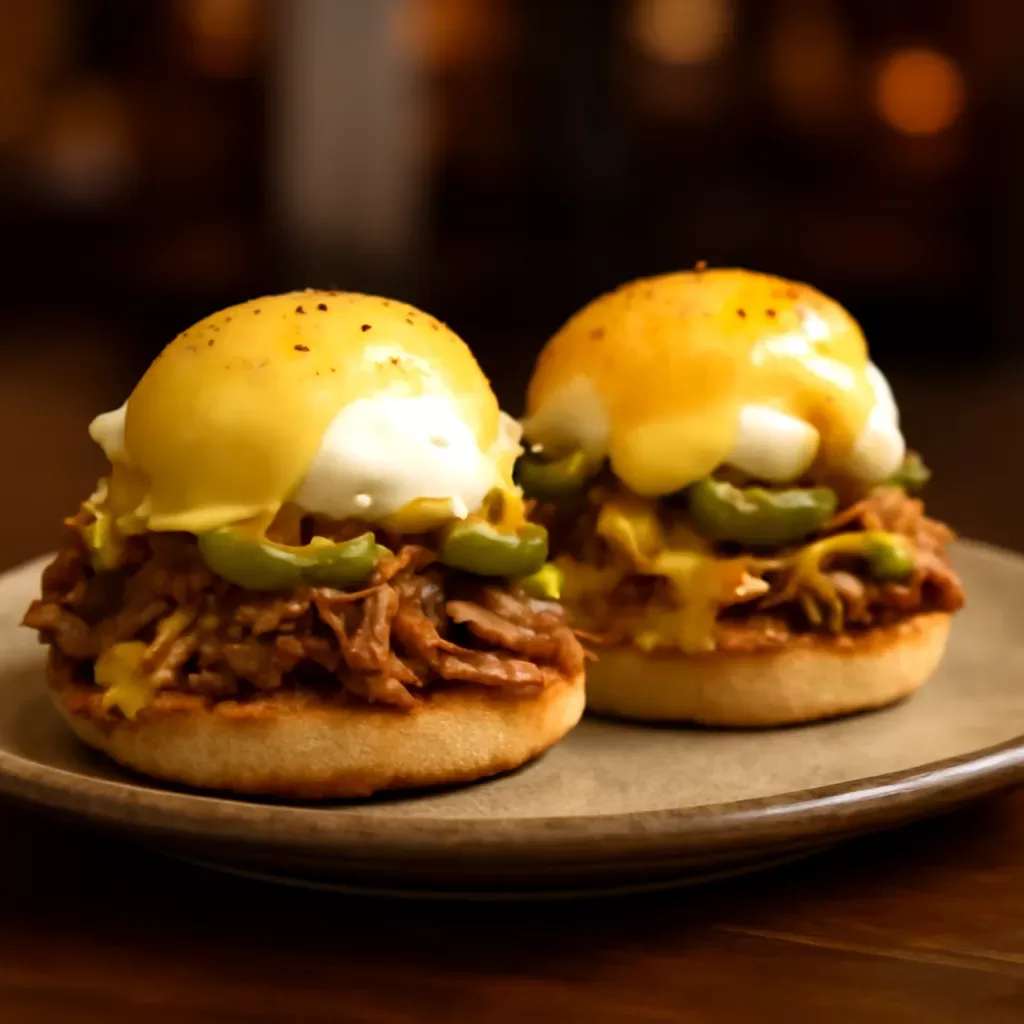 Pulled Pork Benedict