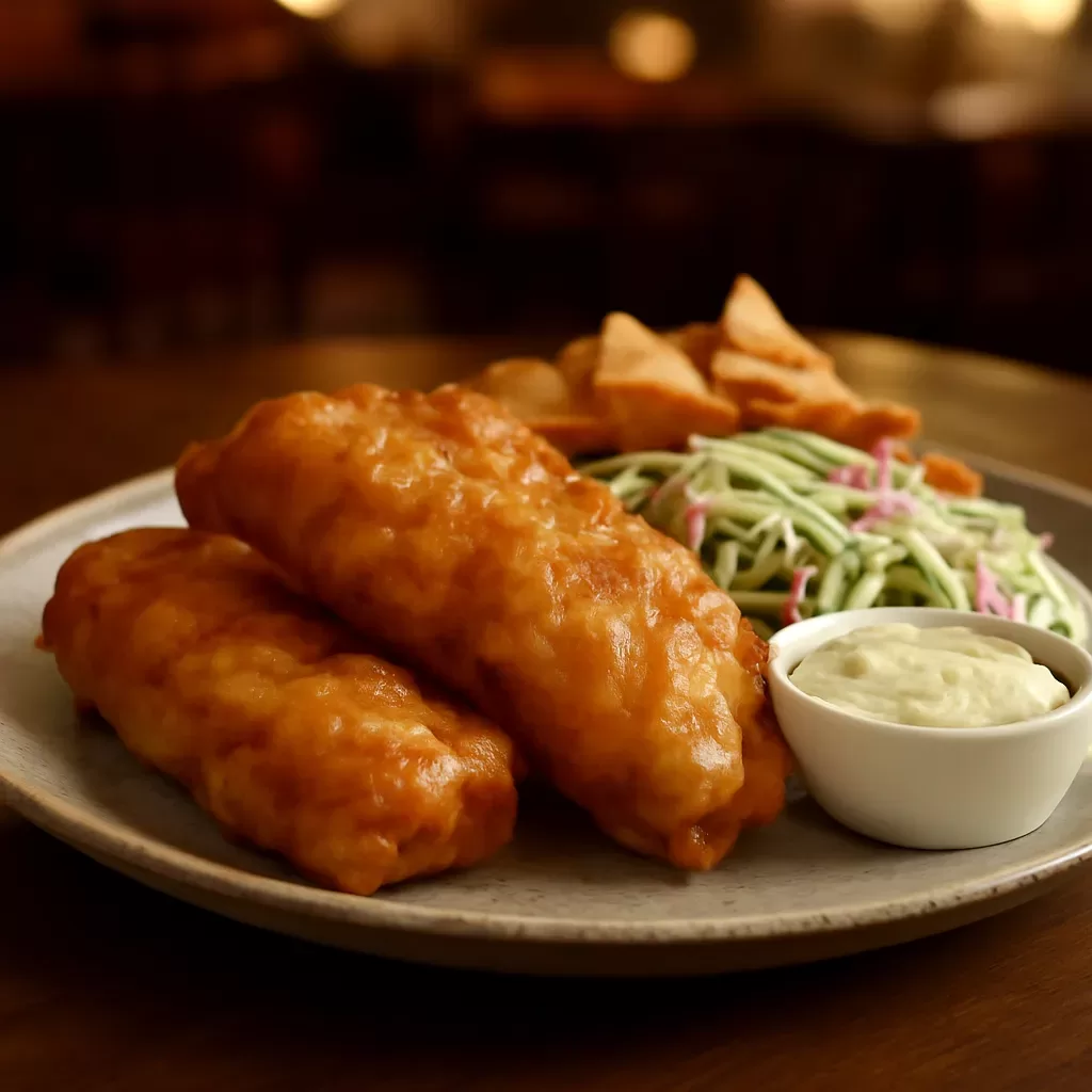 Fried Pacific Cod
