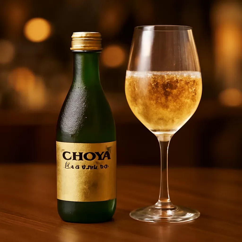 Choya Sparkling Plum Wine