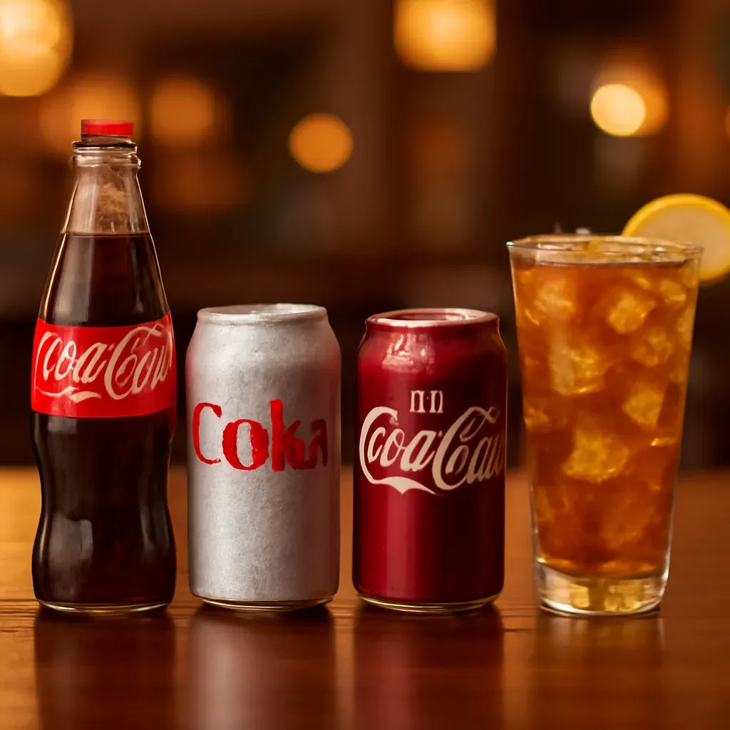 Coke/ Diet Coke / Cherry Coke Sprite / Lemonade Fresh Brewed Ice Tea